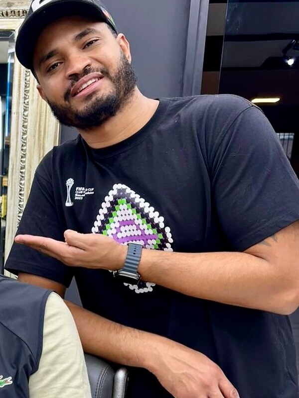 Weslley Carlos, barbeiro da Dill Black